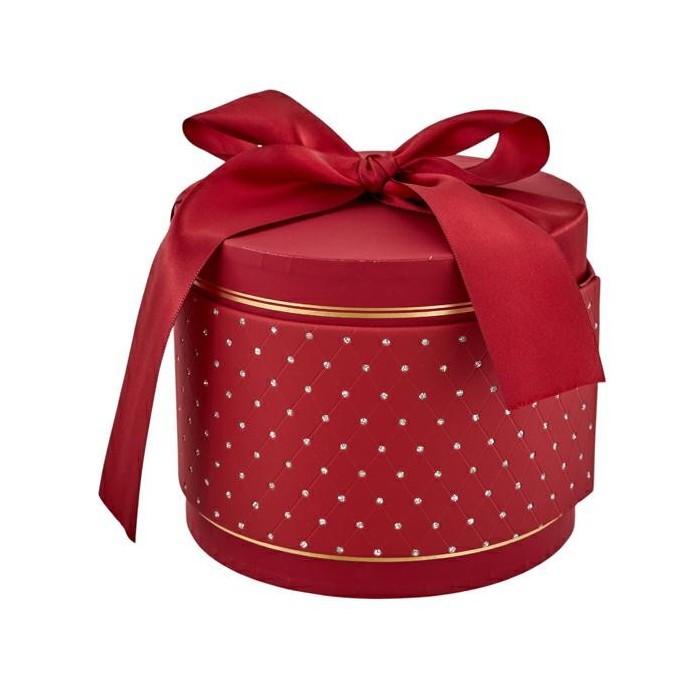 RED SCATOLA TONDA PICCOLA 14.5X12.2